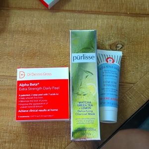 Face Care bundle NIP Dr Dennis Gross, purlisse, first aid